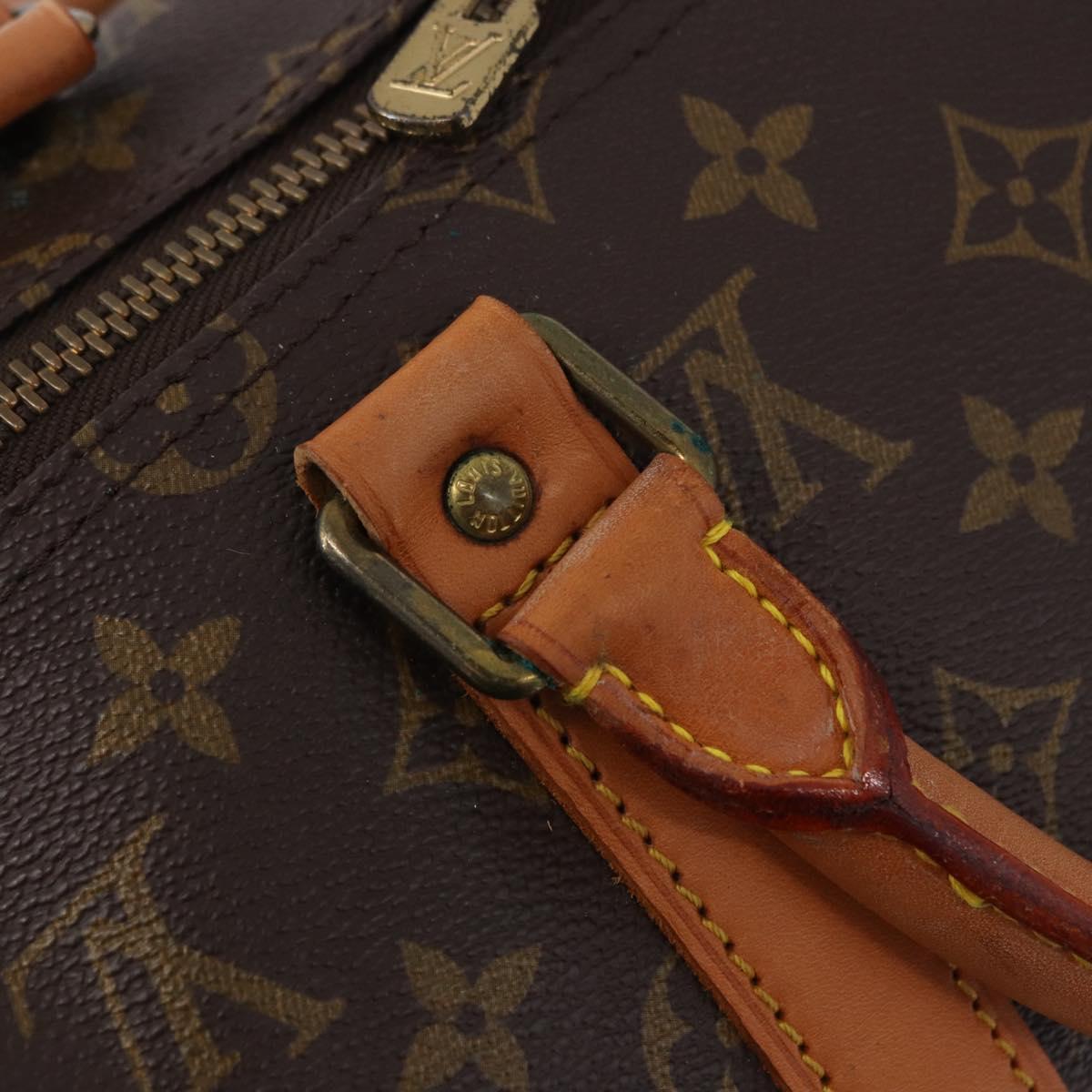 LOUIS VUITTON Monogram Keepall 50 Boston Bag M41426 LV Auth 194934V