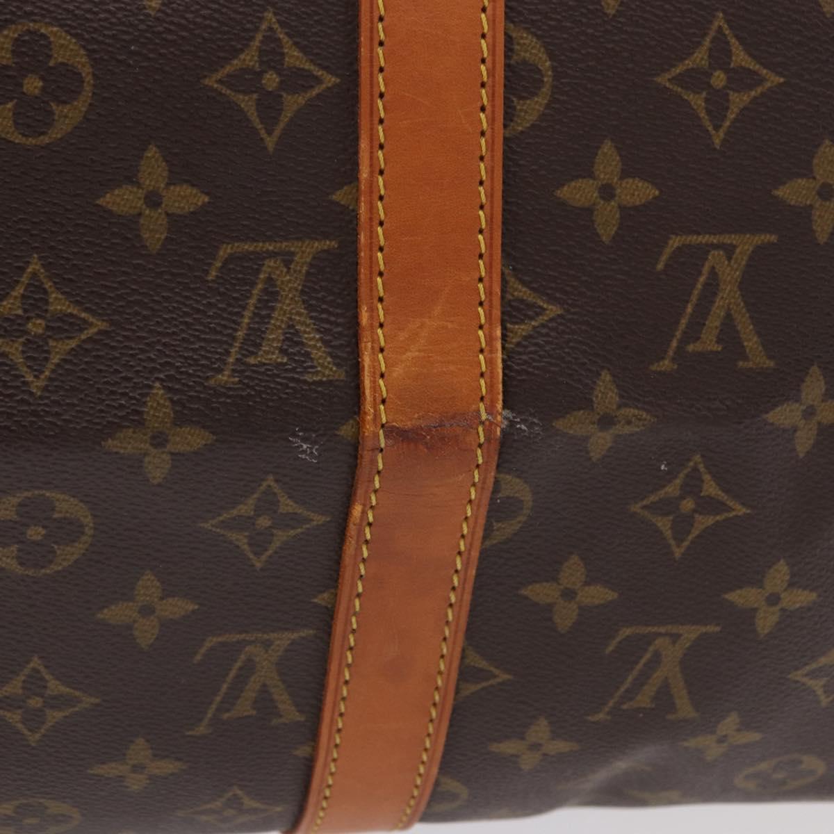 LOUIS VUITTON Monogram Keepall 50 Boston Bag M41426 LV Auth 194934V