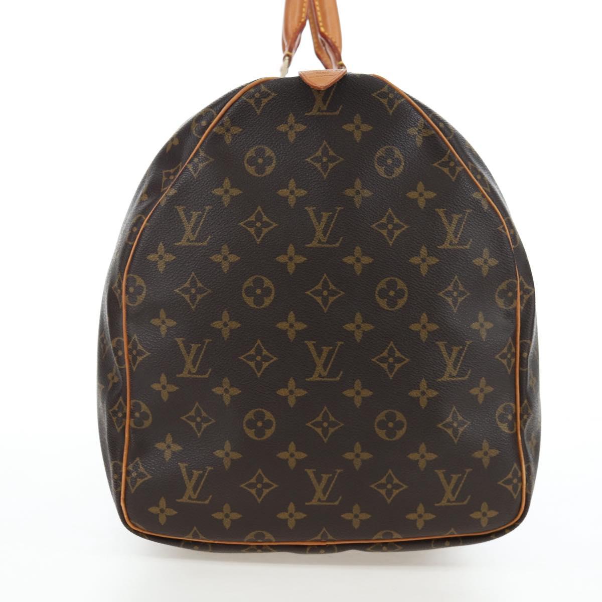 LOUIS VUITTON Monogram Keepall 55 Boston Bag M41424 LV Auth 194935V