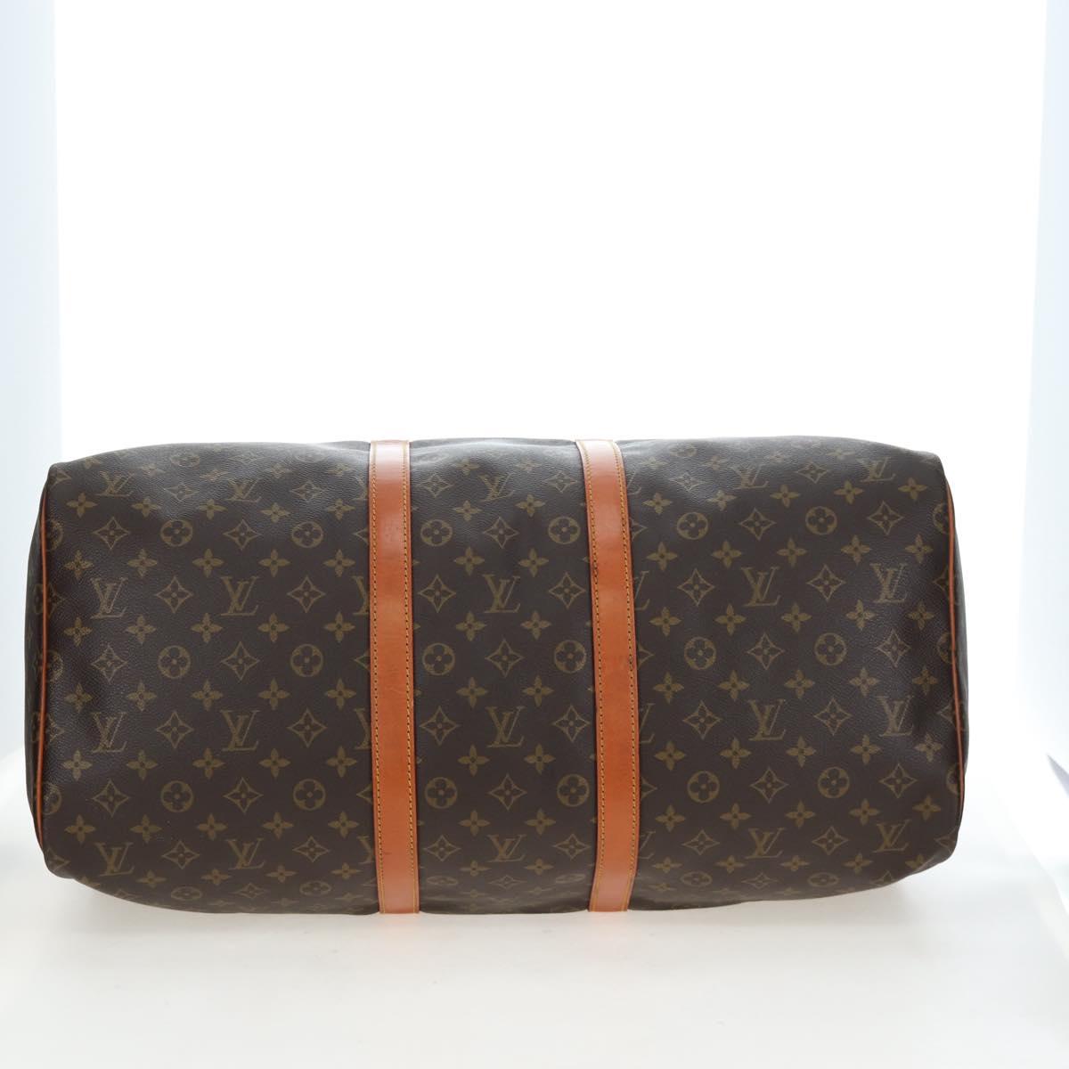 LOUIS VUITTON Monogram Keepall 50 Boston Bag M41426 LV Auth 194936V