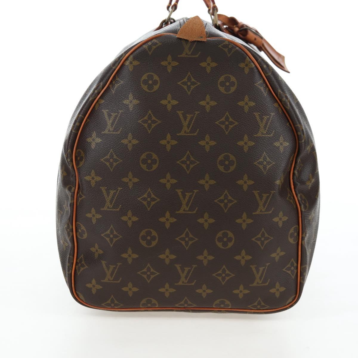 LOUIS VUITTON Monogram Keepall 50 Boston Bag M41426 LV Auth 194936V