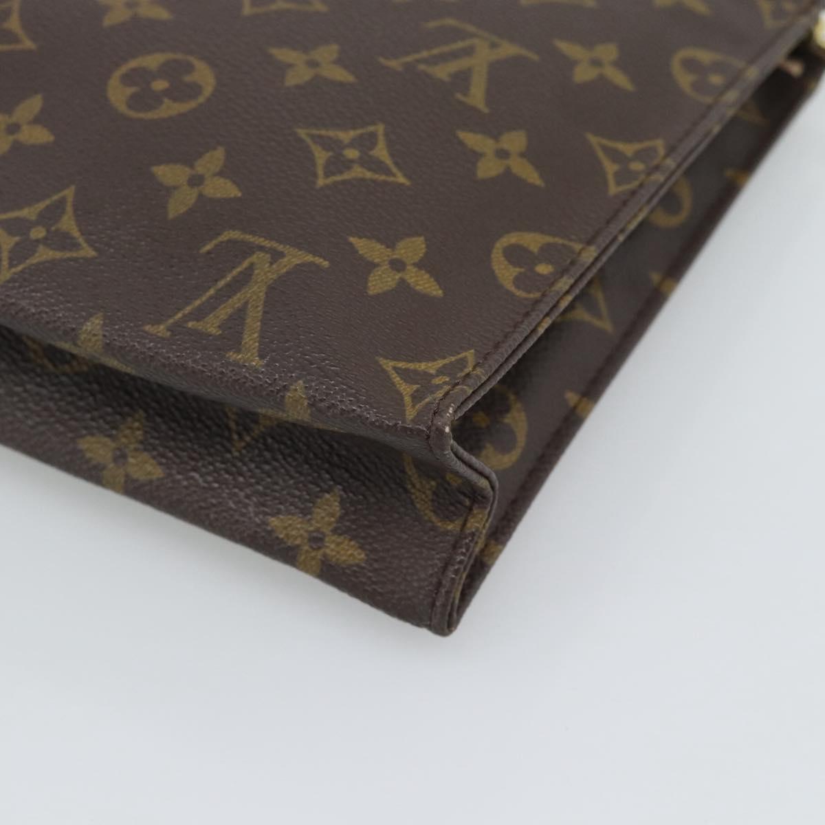 LOUIS VUITTON Monogram Poche Toilette 26 Pouch M47542 LV Auth 194940A