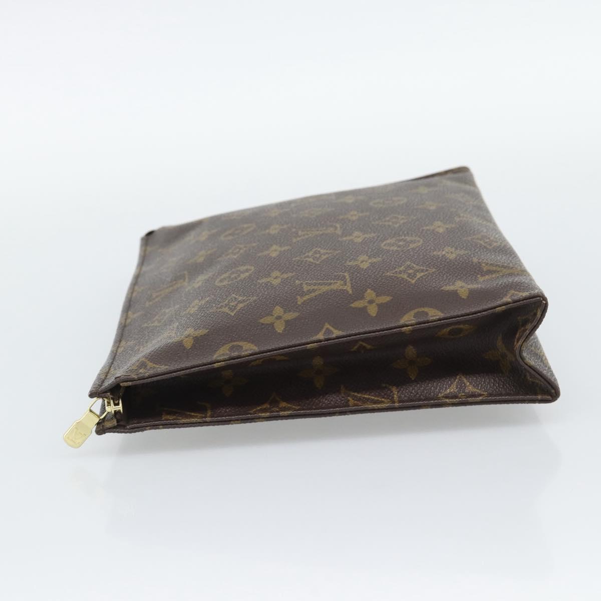 LOUIS VUITTON Monogram Poche Toilette 26 Pouch M47542 LV Auth 194940A