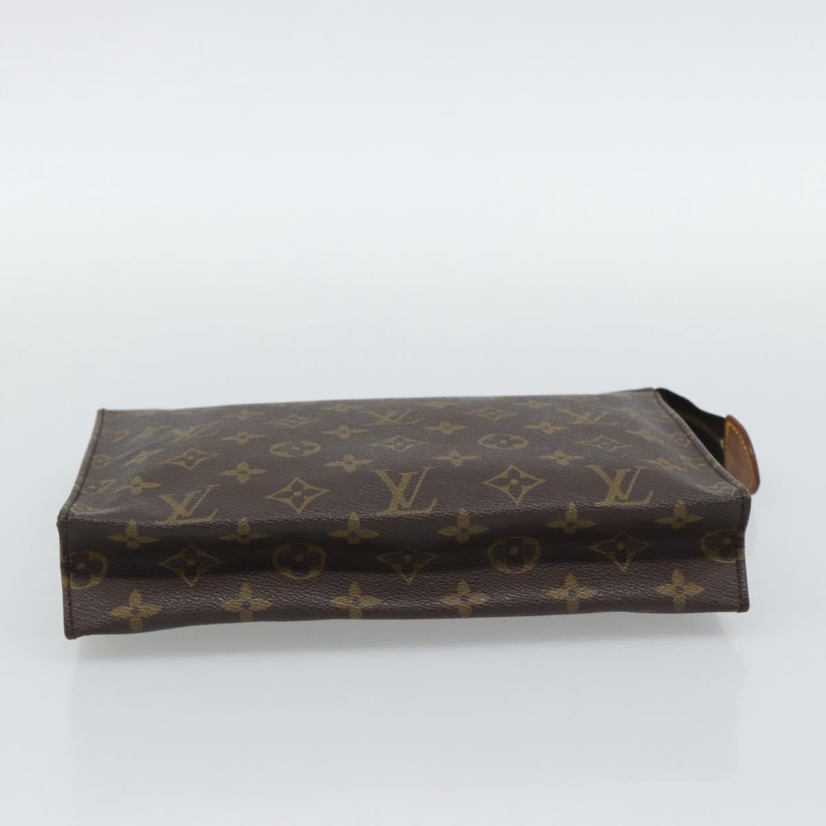 LOUIS VUITTON Monogram Poche Toilette 26 Pouch M47542 LV Auth 194940A