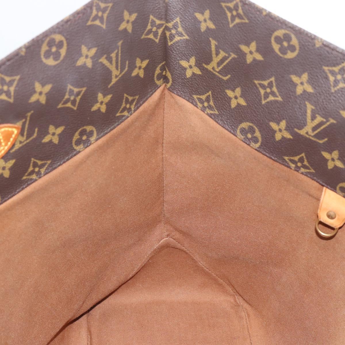 LOUIS VUITTON Monogram Sac Shopping Tote Bag M51108 LV Auth 194943