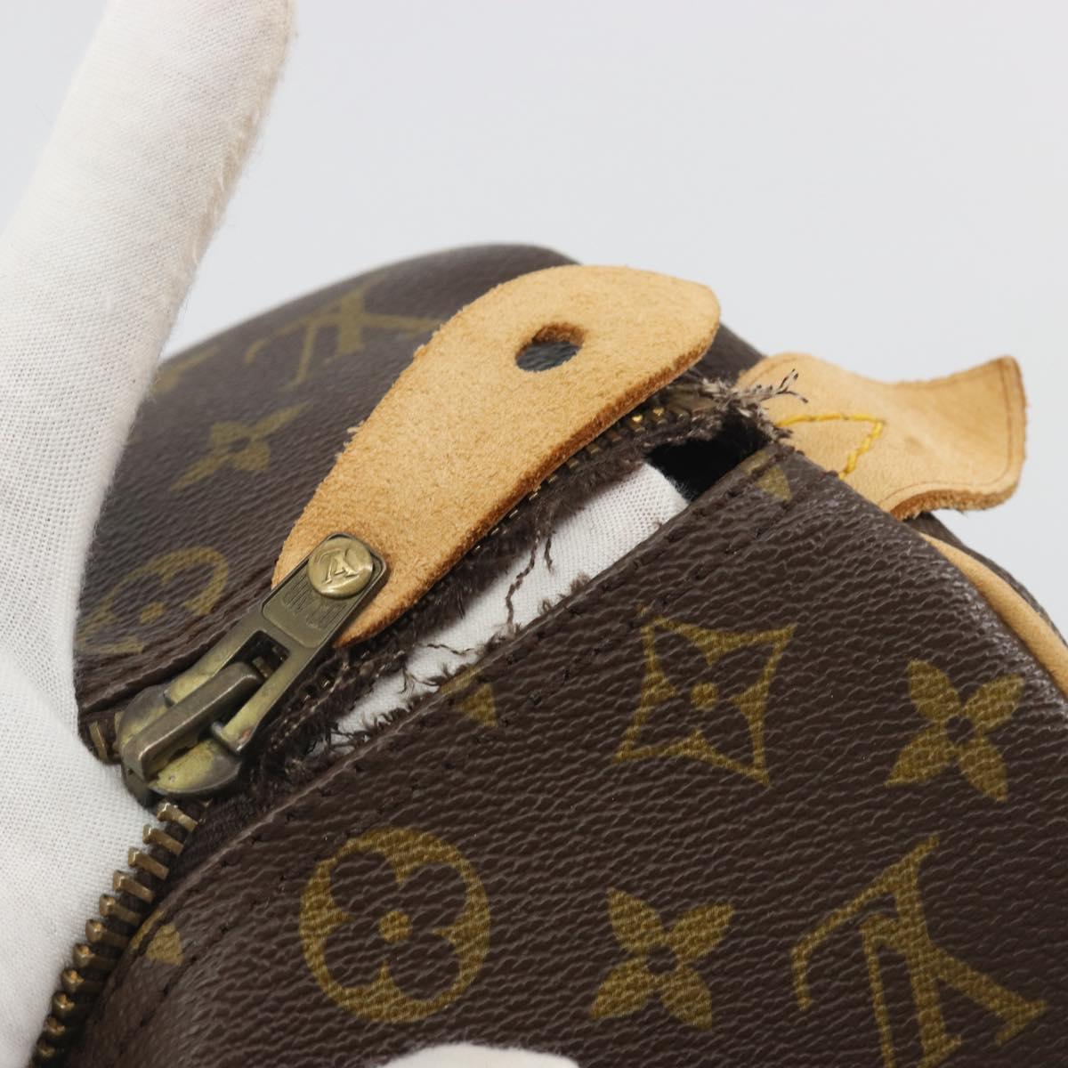 LOUIS VUITTON Monogram Keepall 45 Boston Bag M41428 LV Auth 194945