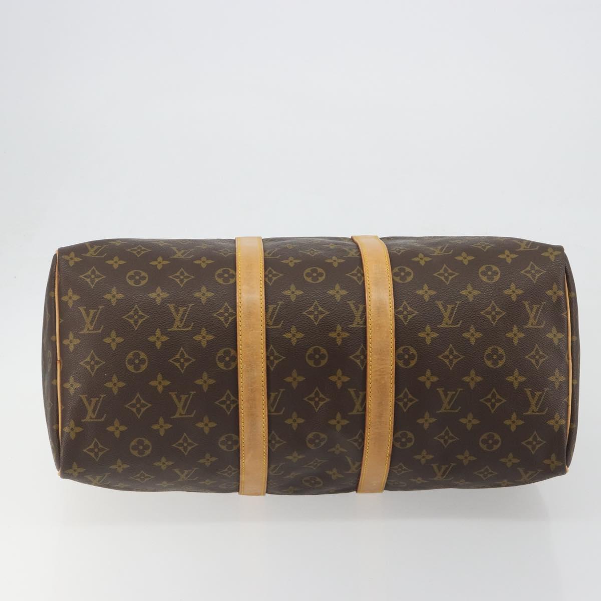 LOUIS VUITTON Monogram Keepall 45 Boston Bag M41428 LV Auth 194945