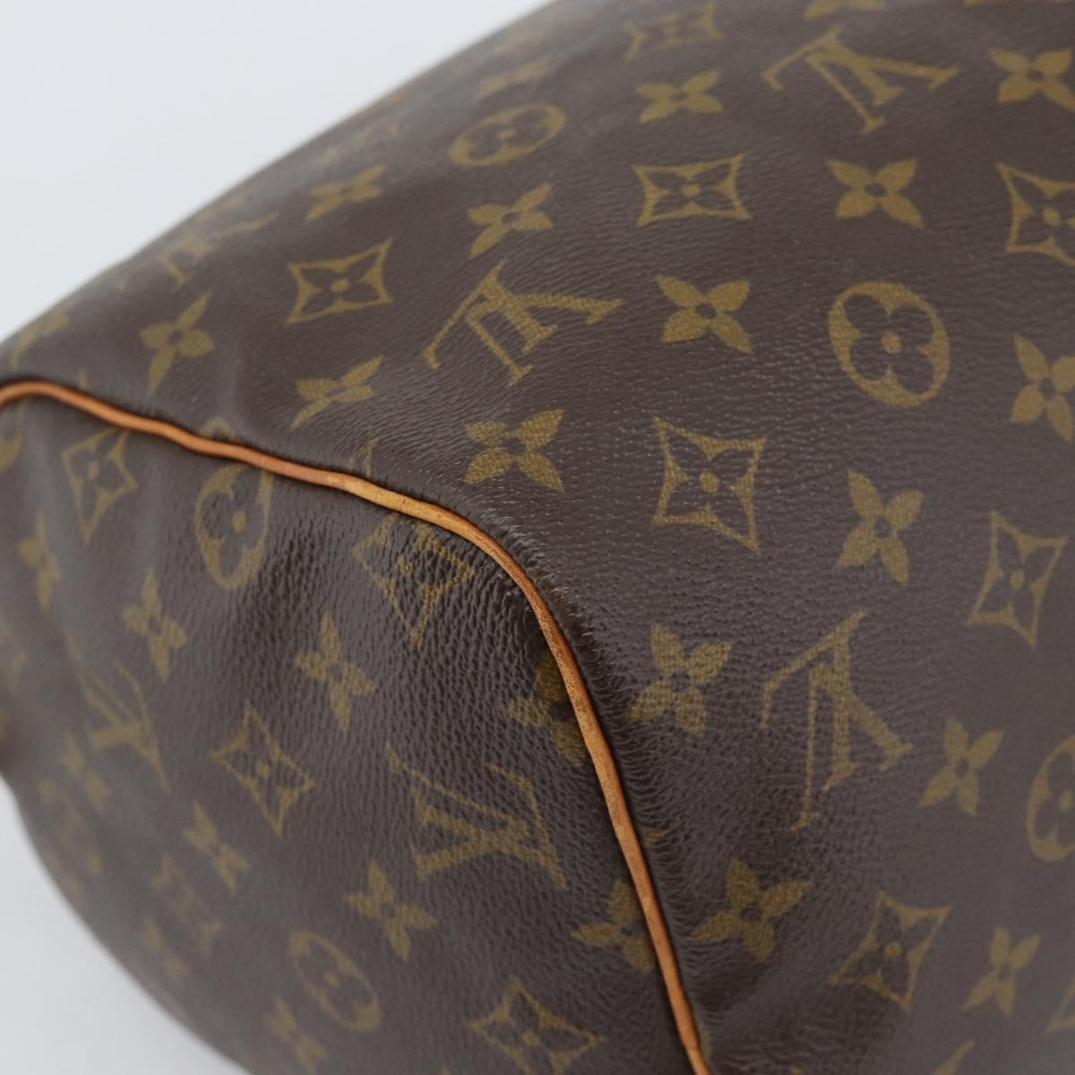 LOUIS VUITTON Monogram Speedy 30 Hand Bag M41526 LV Auth 194946