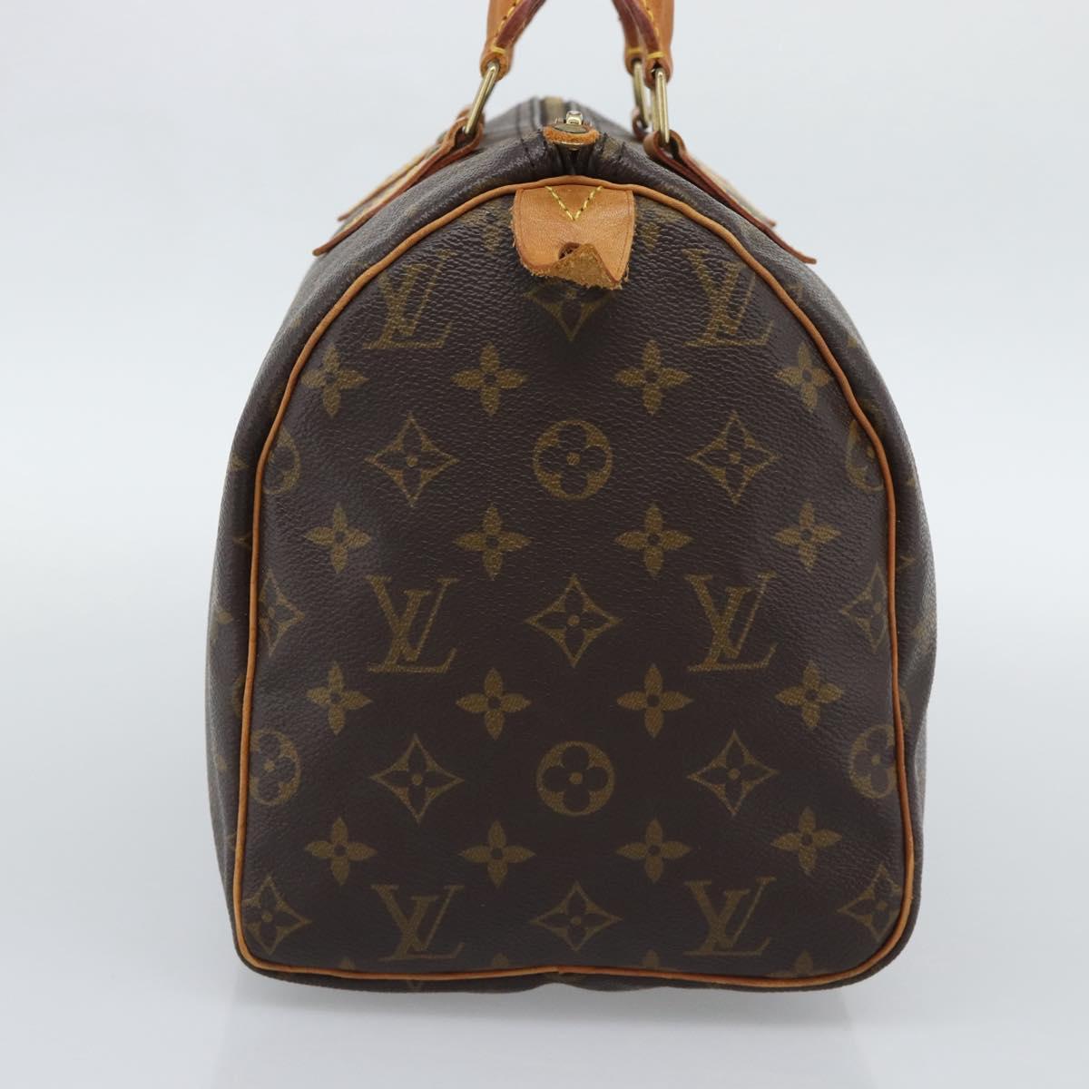 LOUIS VUITTON Monogram Speedy 30 Hand Bag M41526 LV Auth 194946
