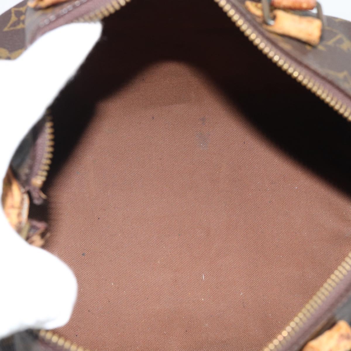 LOUIS VUITTON Monogram Speedy 25 Hand Bag M41528 LV Auth 194948