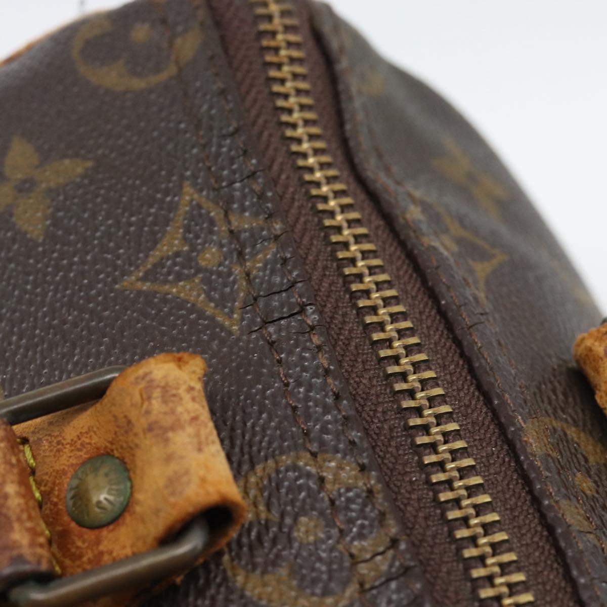 LOUIS VUITTON Monogram Speedy 25 Hand Bag M41528 LV Auth 194948