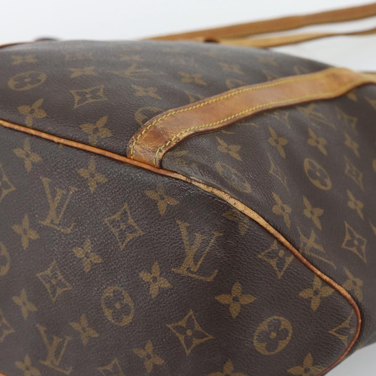 LOUIS VUITTON Monogram Sac Shopping Tote Bag M51108 LV Auth 194949