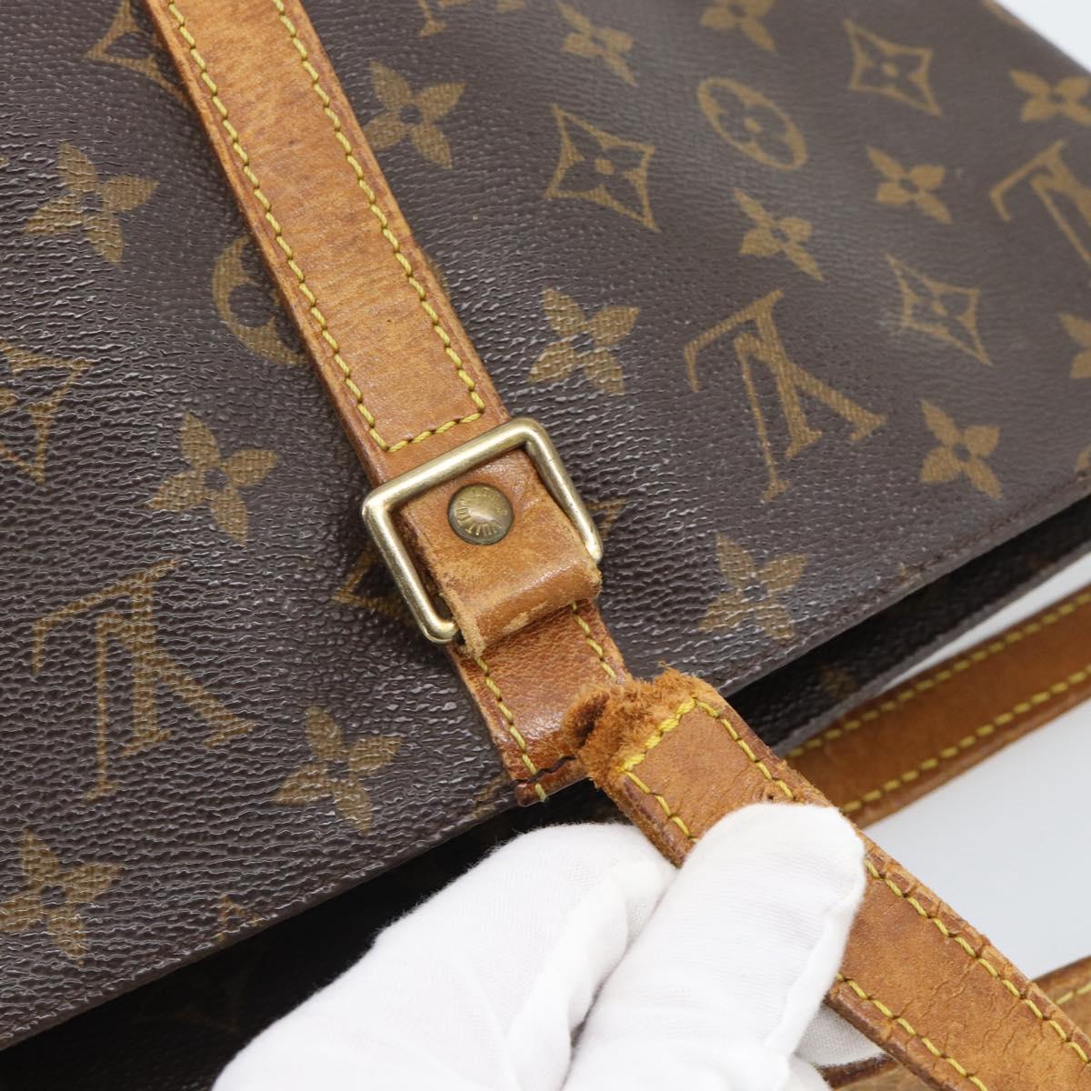 LOUIS VUITTON Monogram Sac Shopping Tote Bag M51108 LV Auth 194949