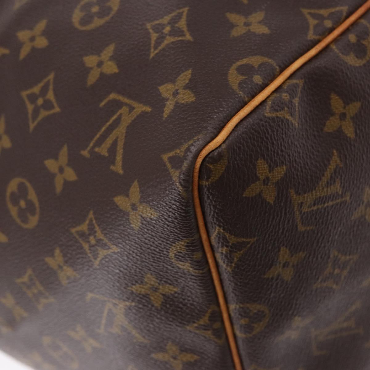 LOUIS VUITTON Monogram Keepall 55 Boston Bag M41424 LV Auth 194952
