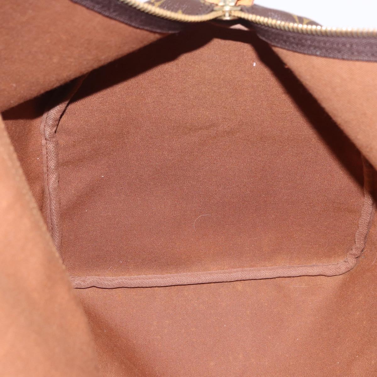 LOUIS VUITTON Monogram Keepall 55 Boston Bag M41424 LV Auth 194952