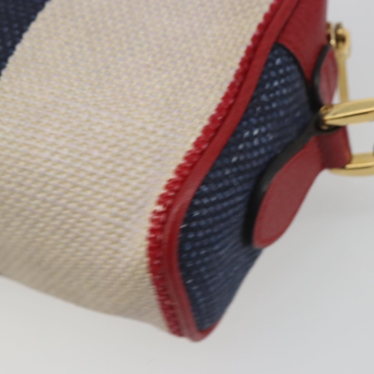 GUCCI Ofidia Shoulder Bag Canvas Red Gold 517350 Auth 194980A