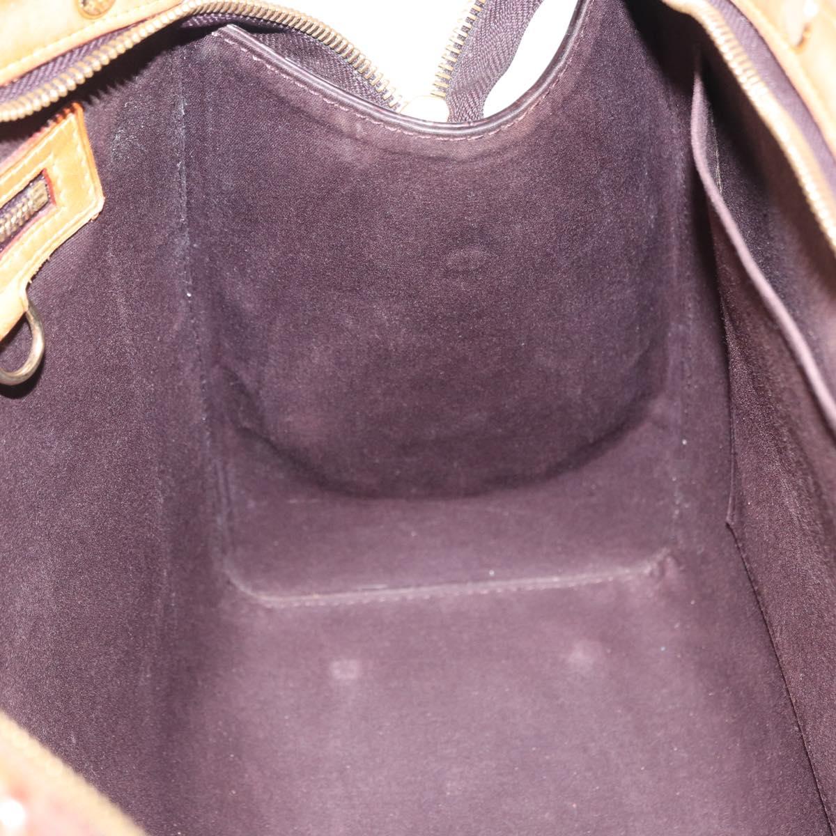 LOUIS VUITTON Monogram Vernis Blair GM Hand Bag Amarante M91616 LV Auth 194988