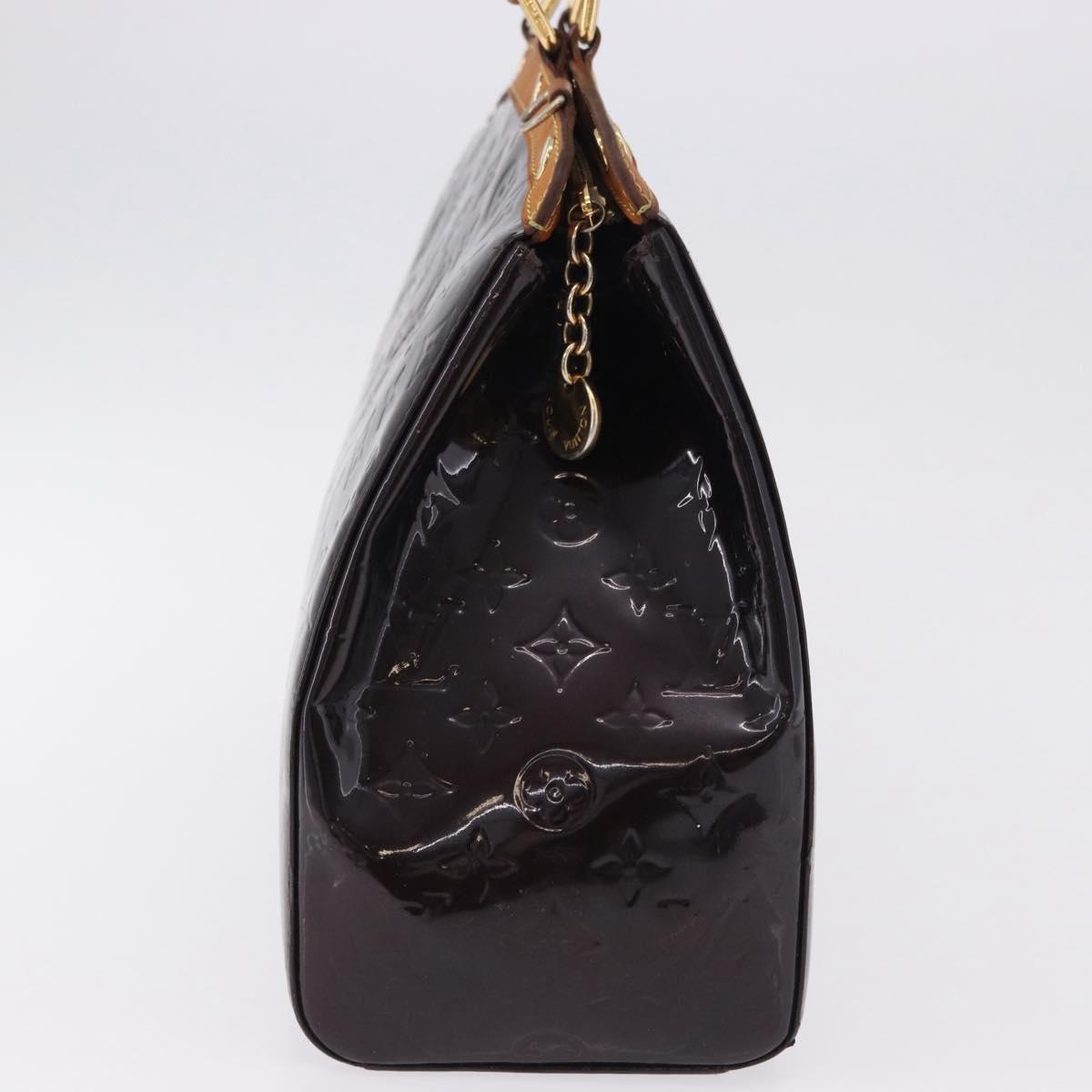 LOUIS VUITTON Monogram Vernis Blair GM Hand Bag Amarante M91616 LV Auth 194988