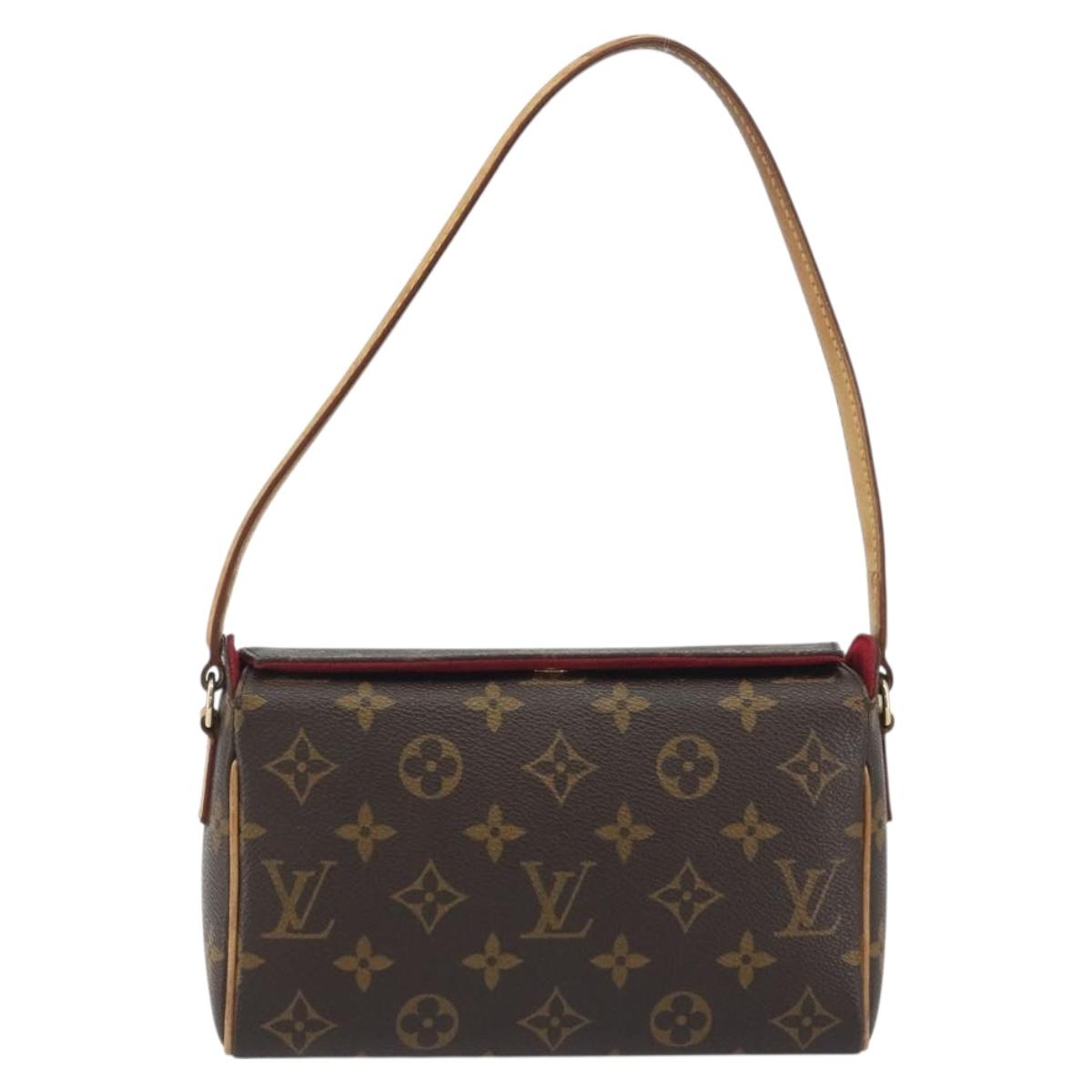 LOUIS VUITTON Monogram Recital Hand Bag M51900 LV Auth 195010A