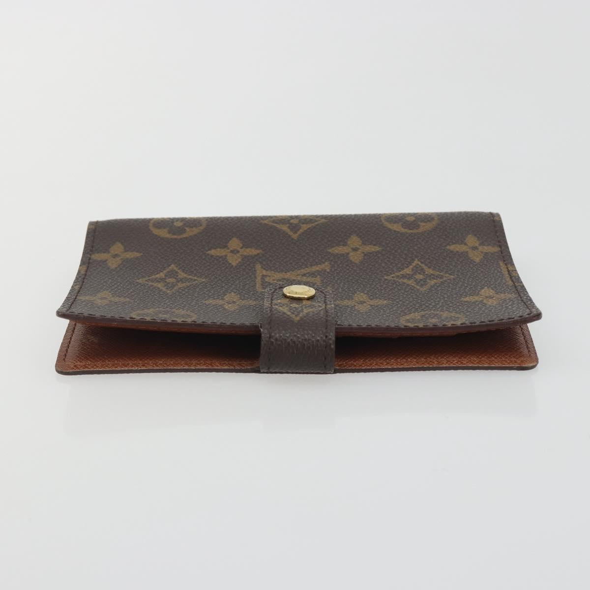 LOUIS VUITTON Monogram Agenda PM Day Planner Cover R20005 LV Auth 195017
