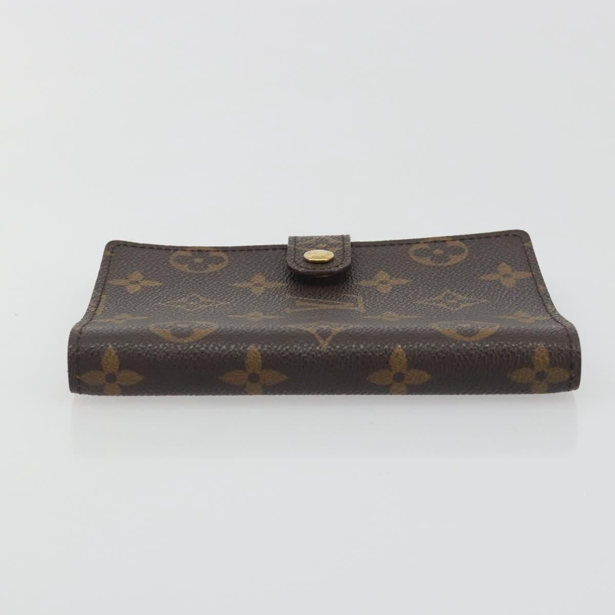 LOUIS VUITTON Monogram Agenda PM Day Planner Cover R20005 LV Auth 195017