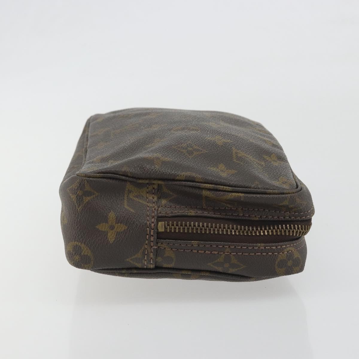 LOUIS VUITTON Monogram Trousse Toilette 23 Clutch Bag M47524 LV Auth 195030
