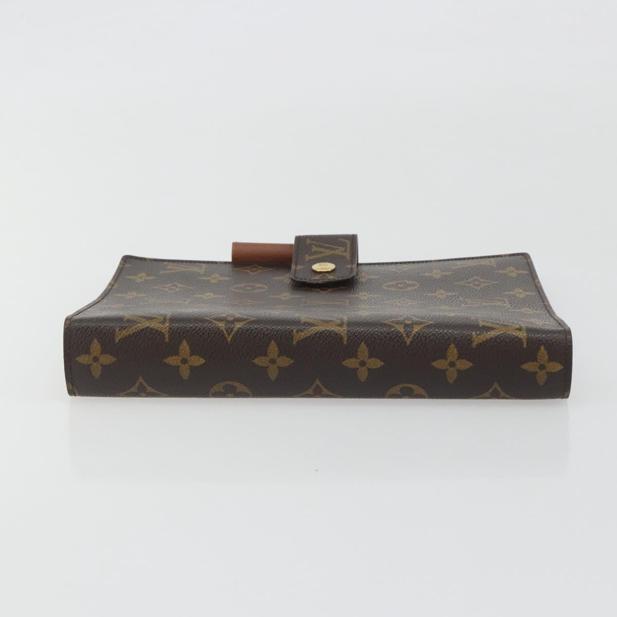 LOUIS VUITTON Monogram Agenda GM Day Planner Cover R20006 LV Auth 195031A