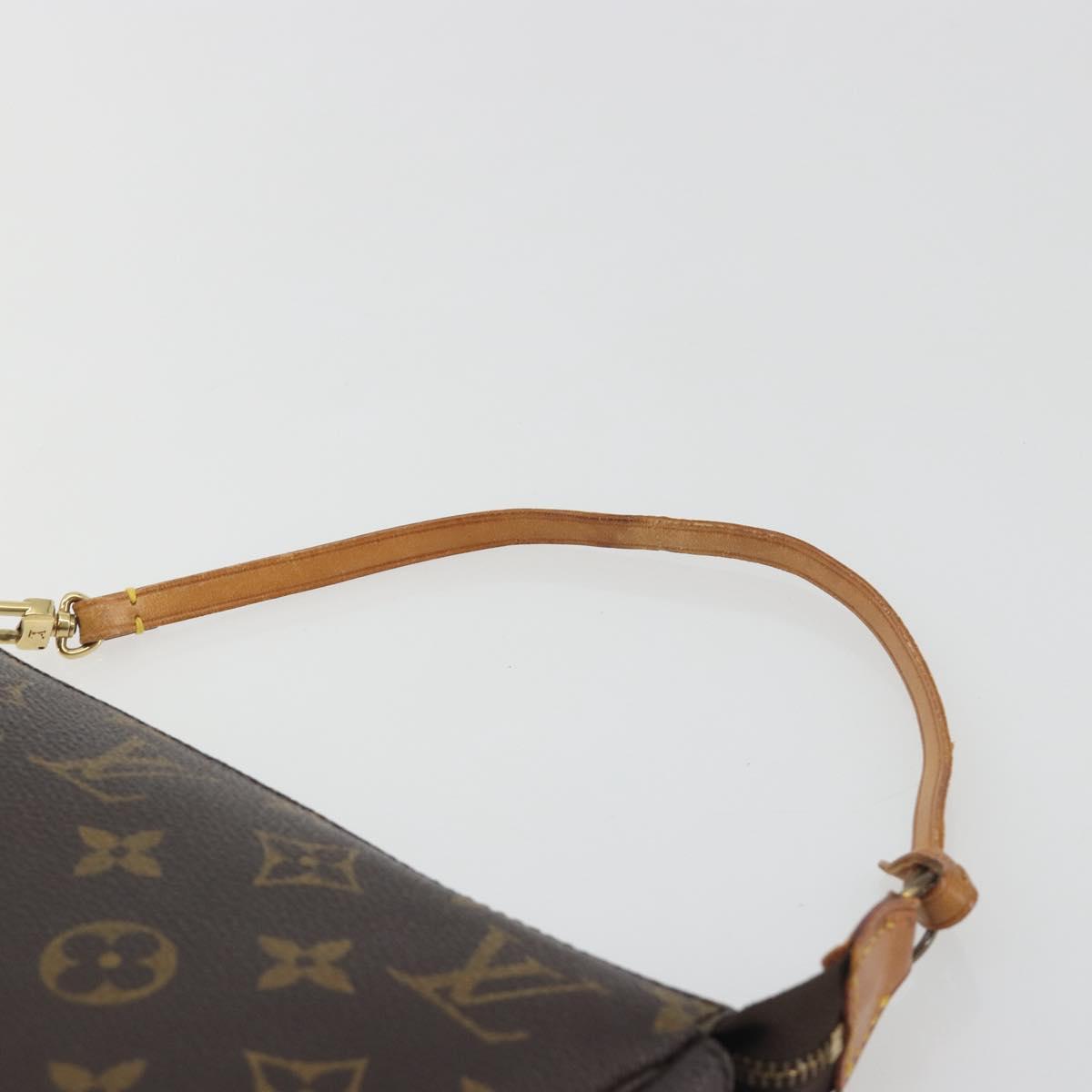 LOUIS VUITTON Mini Pochette Accessoires Accessory Pouch N41667 LV Auth 195032