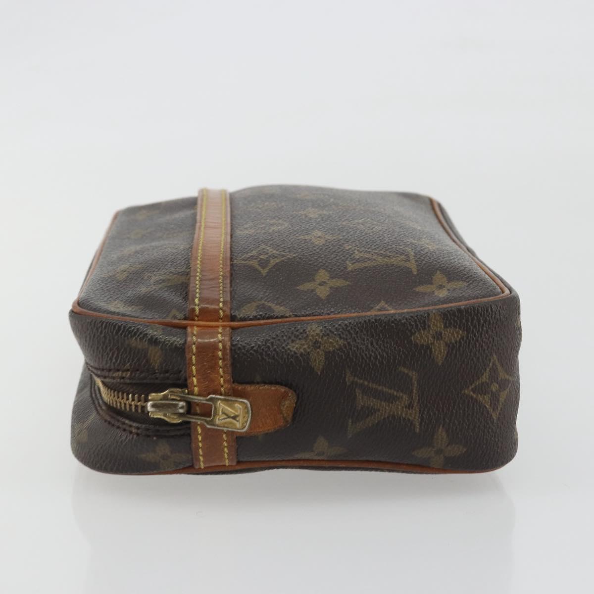 LOUIS VUITTON Monogram Compiegne 23 Clutch Bag M51847 LV Auth 195039