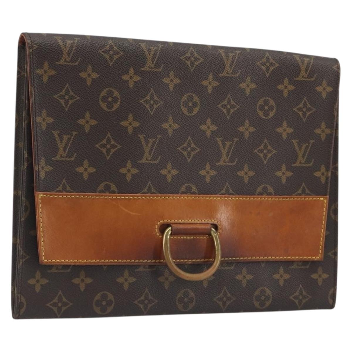 LOUIS VUITTON Monogram Jena Clutch Bag M51808 LV Auth 195040