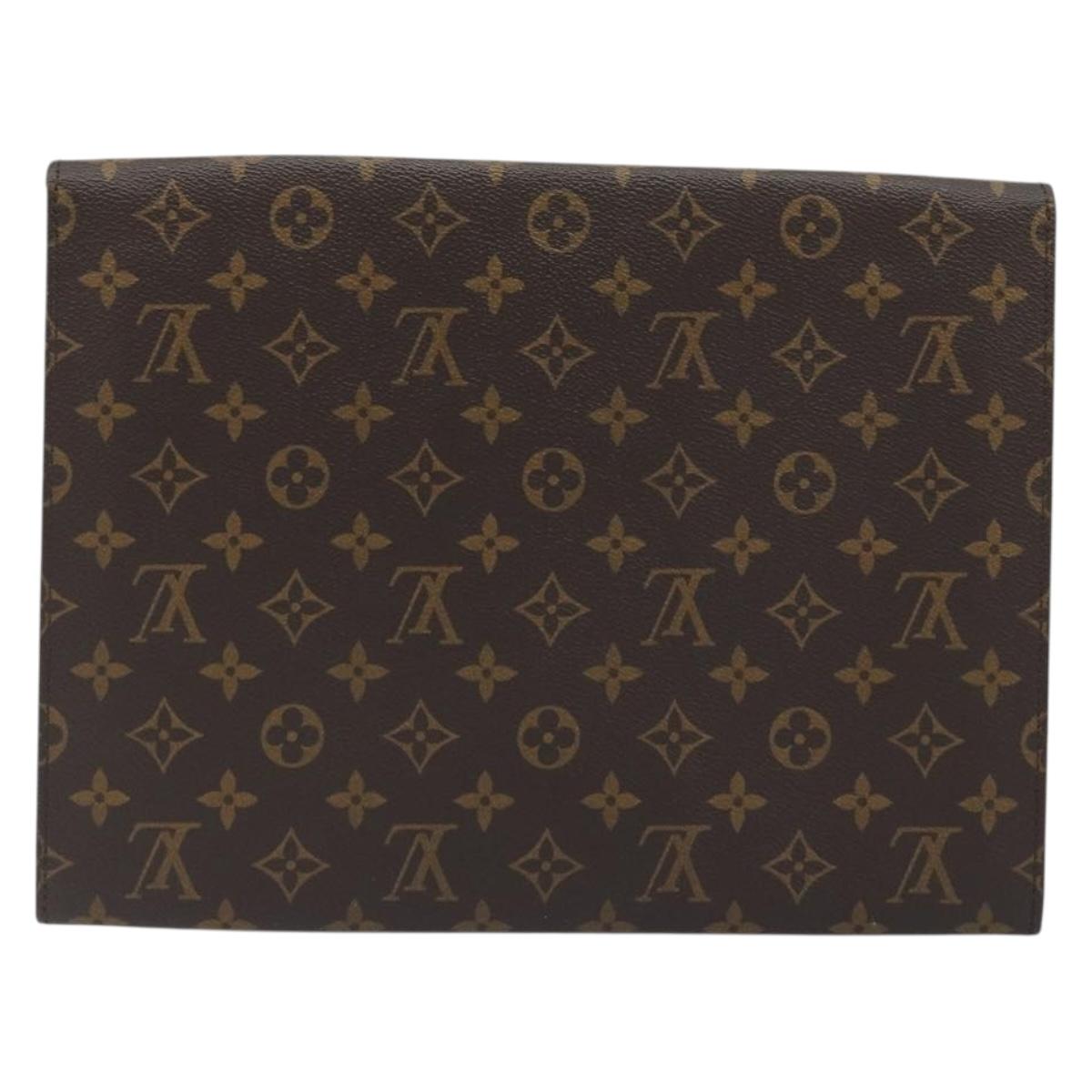 LOUIS VUITTON Monogram Jena Clutch Bag M51808 LV Auth 195040