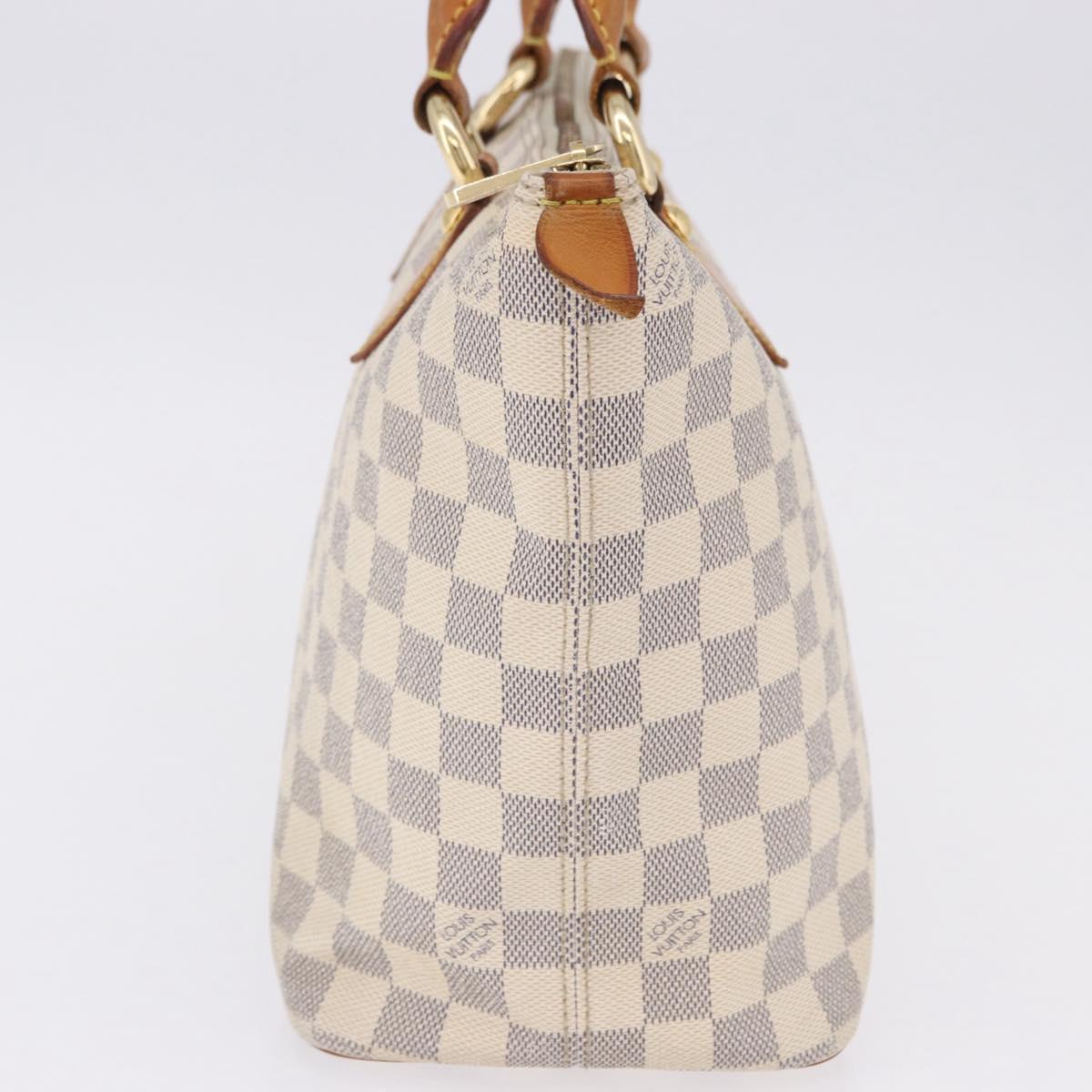 LOUIS VUITTON Damier Azur Saleya PM Tote Bag N51186 LV Auth 195046