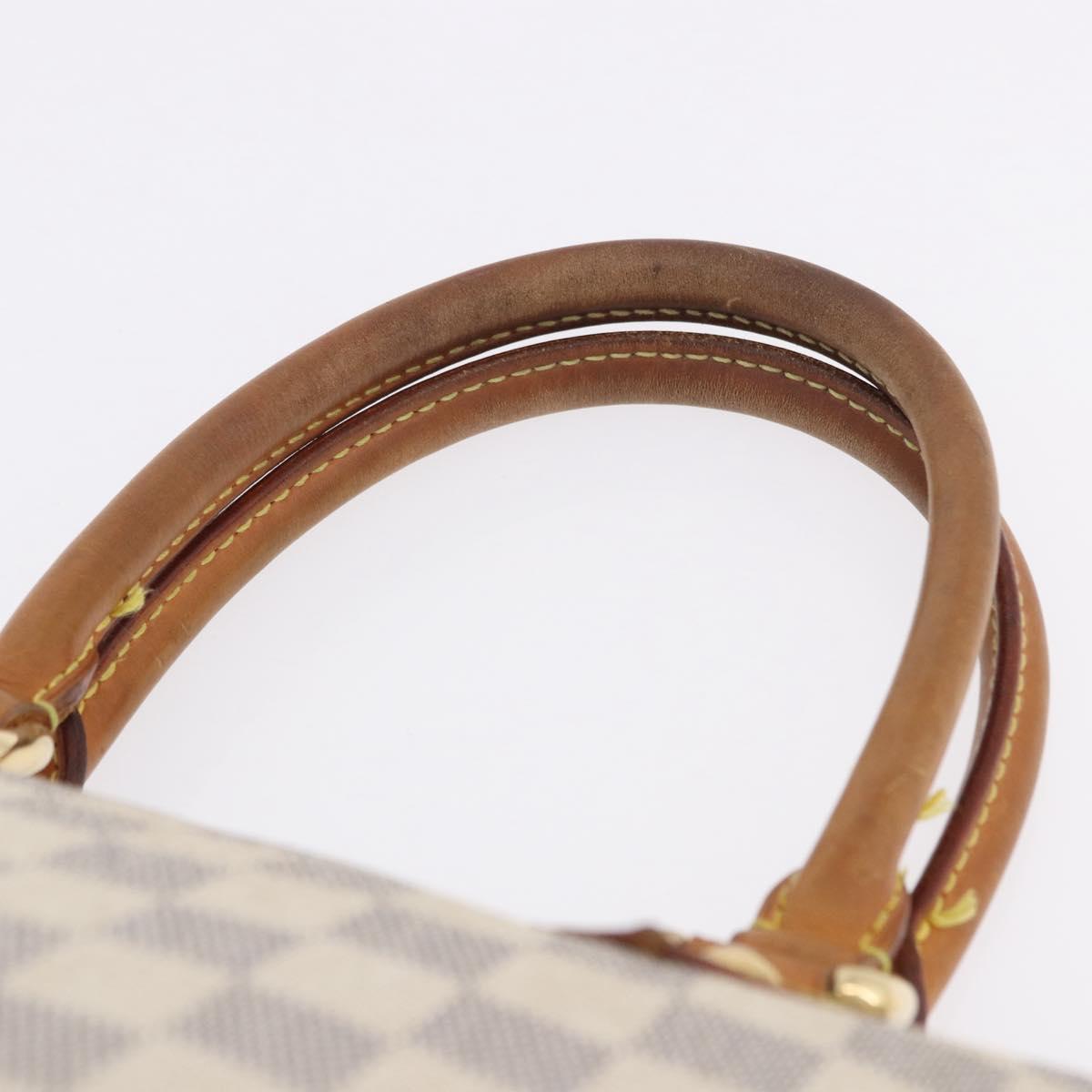 LOUIS VUITTON Damier Azur Saleya PM Tote Bag N51186 LV Auth 195046