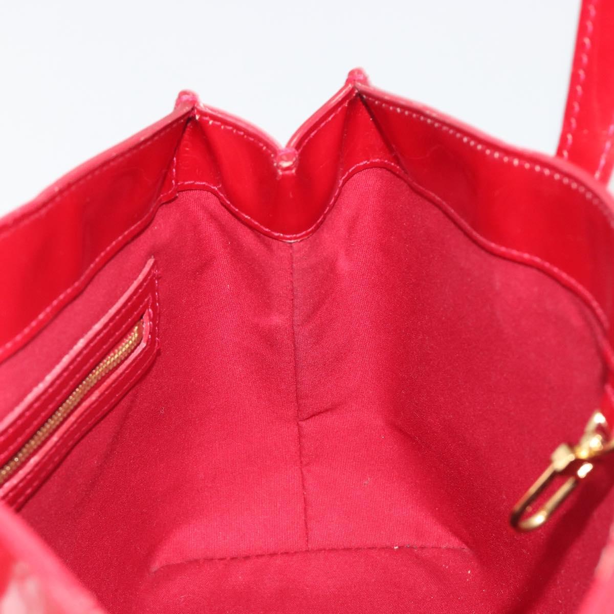 LOUIS VUITTON Monogram Vernis Wilshire PM Bag Pomme D'amour M93642 Auth 195049A