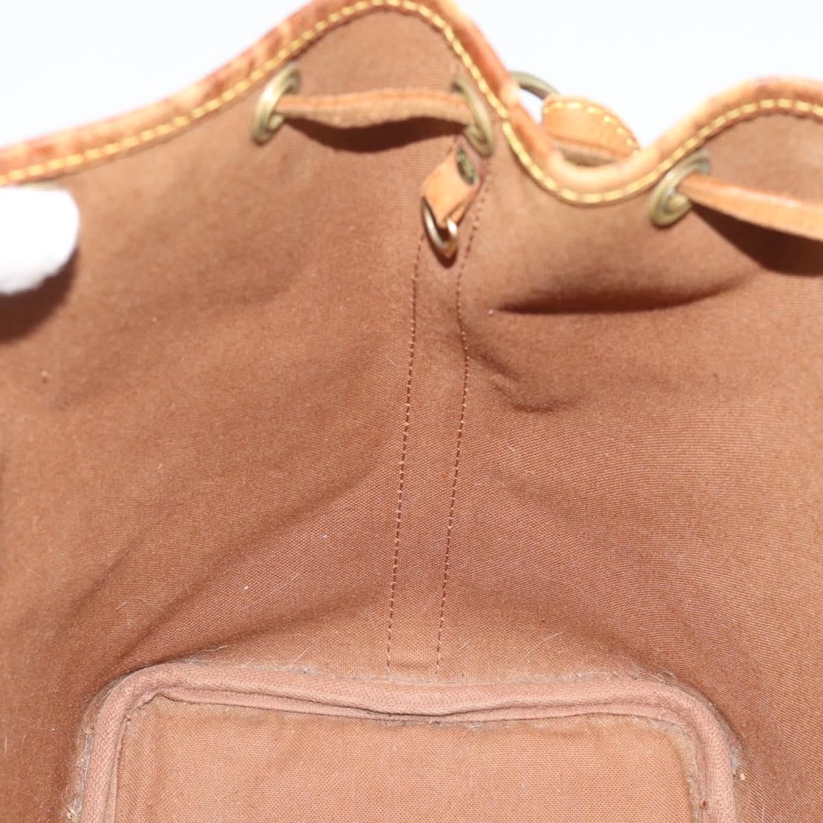 LOUIS VUITTON Monogram Petit Noe Shoulder Bag M42226 LV Auth 195050