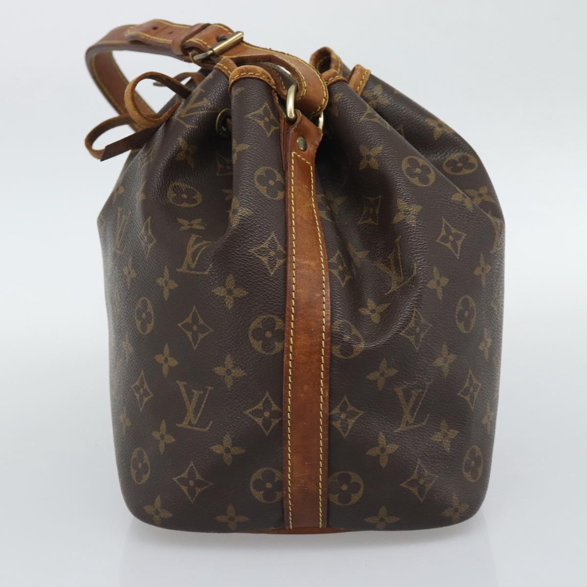 LOUIS VUITTON Monogram Petit Noe Shoulder Bag M42226 LV Auth 195050