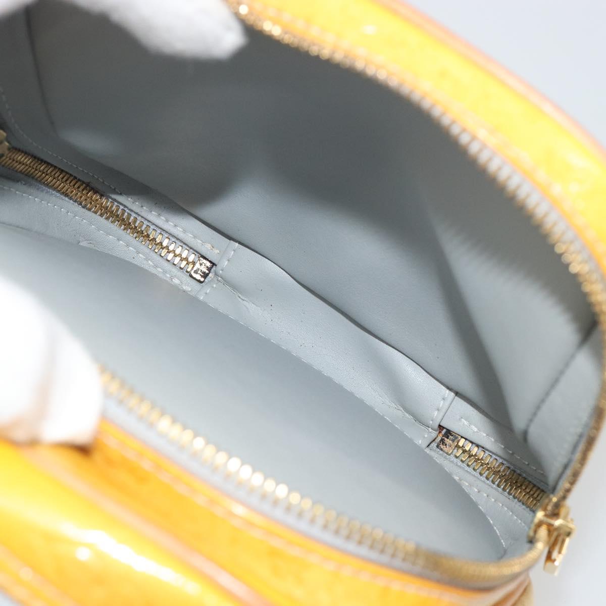 LOUIS VUITTON Monogram Vernis Wooster Shoulder Bag Gris M91036 LV Auth 195057