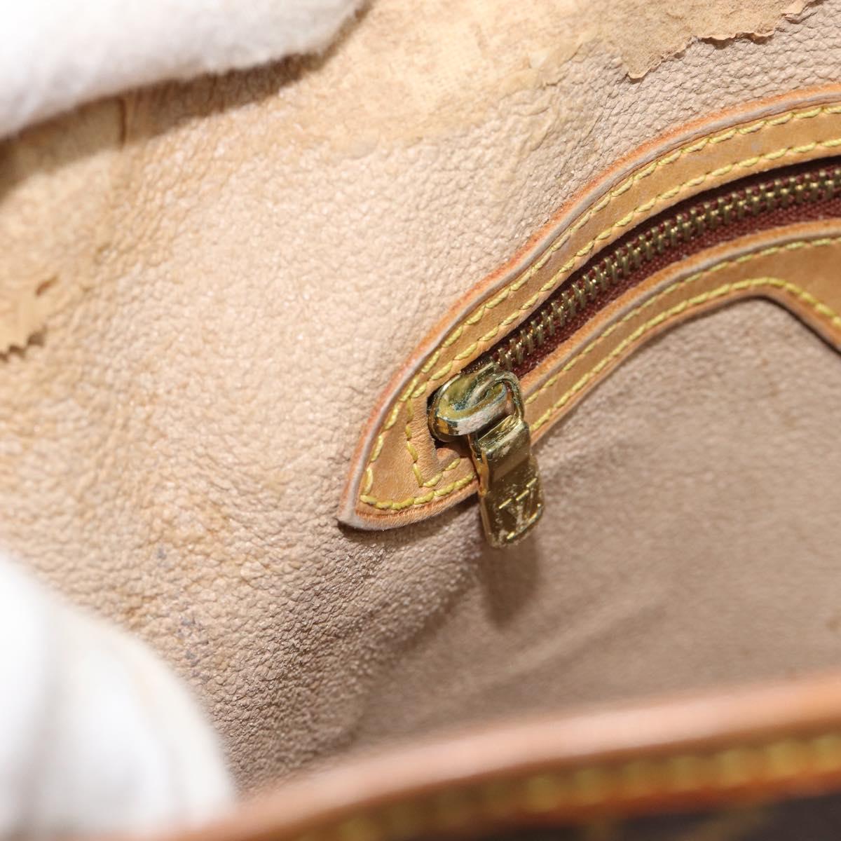 LOUIS VUITTON Monogram Bucket GM Shoulder Bag M42236 LV Auth 195072