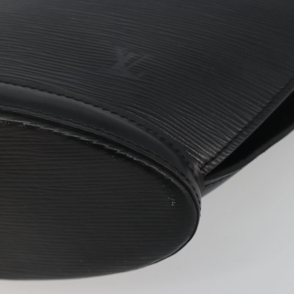 LOUIS VUITTON Epi Saint Jacques Shopping Bag Black M52272 LV Auth 195076