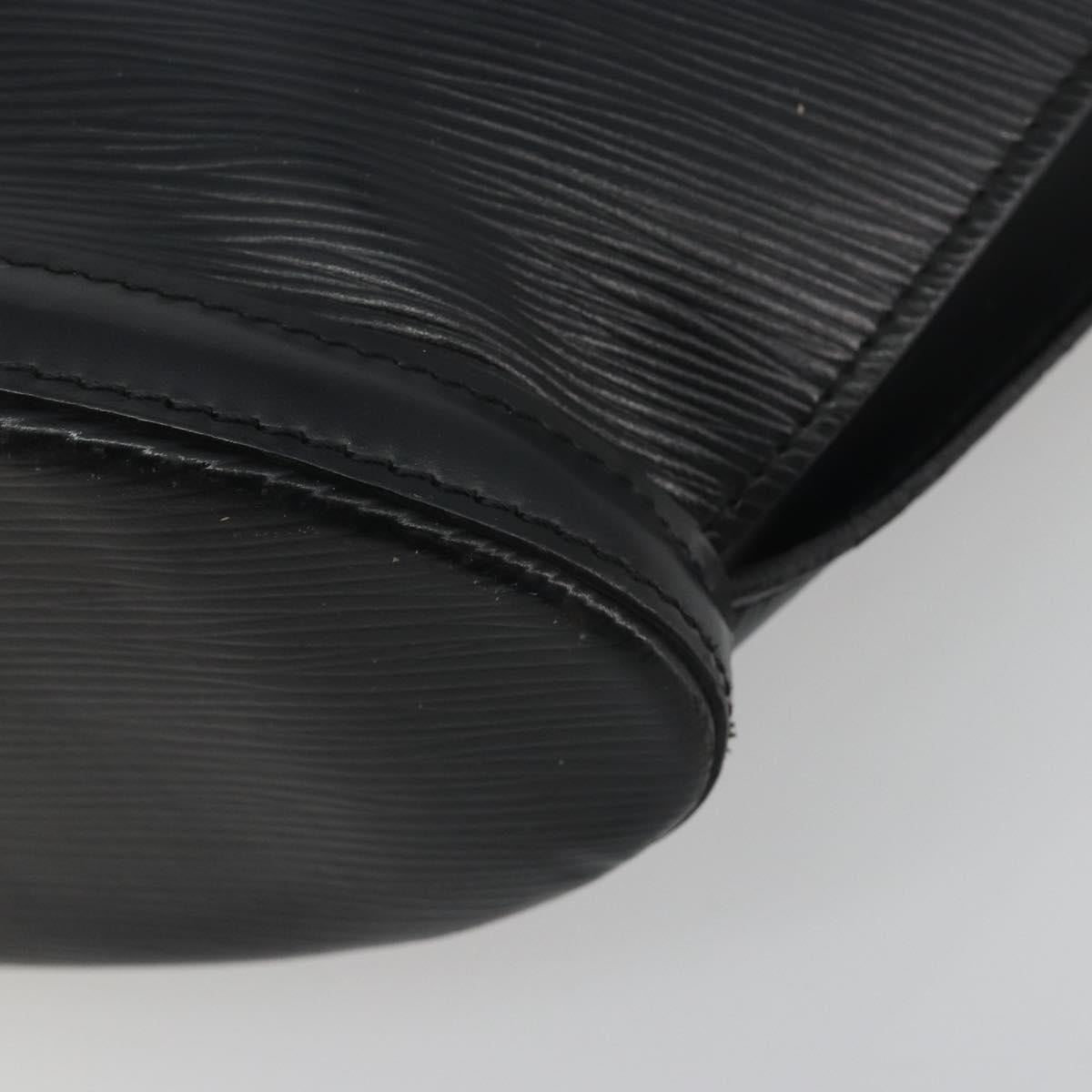 LOUIS VUITTON Epi Saint Jacques Shopping Bag Black M52272 LV Auth 195076