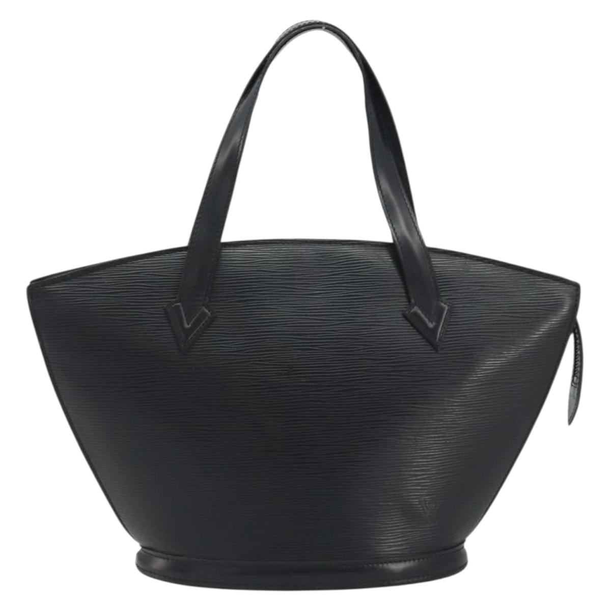 LOUIS VUITTON Epi Saint Jacques Shopping Bag Black M52272 LV Auth 195076