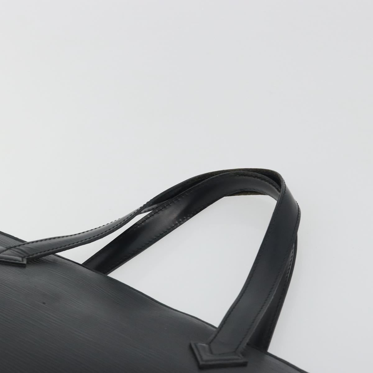 LOUIS VUITTON Epi Saint Jacques Shopping Bag Black M52272 LV Auth 195076