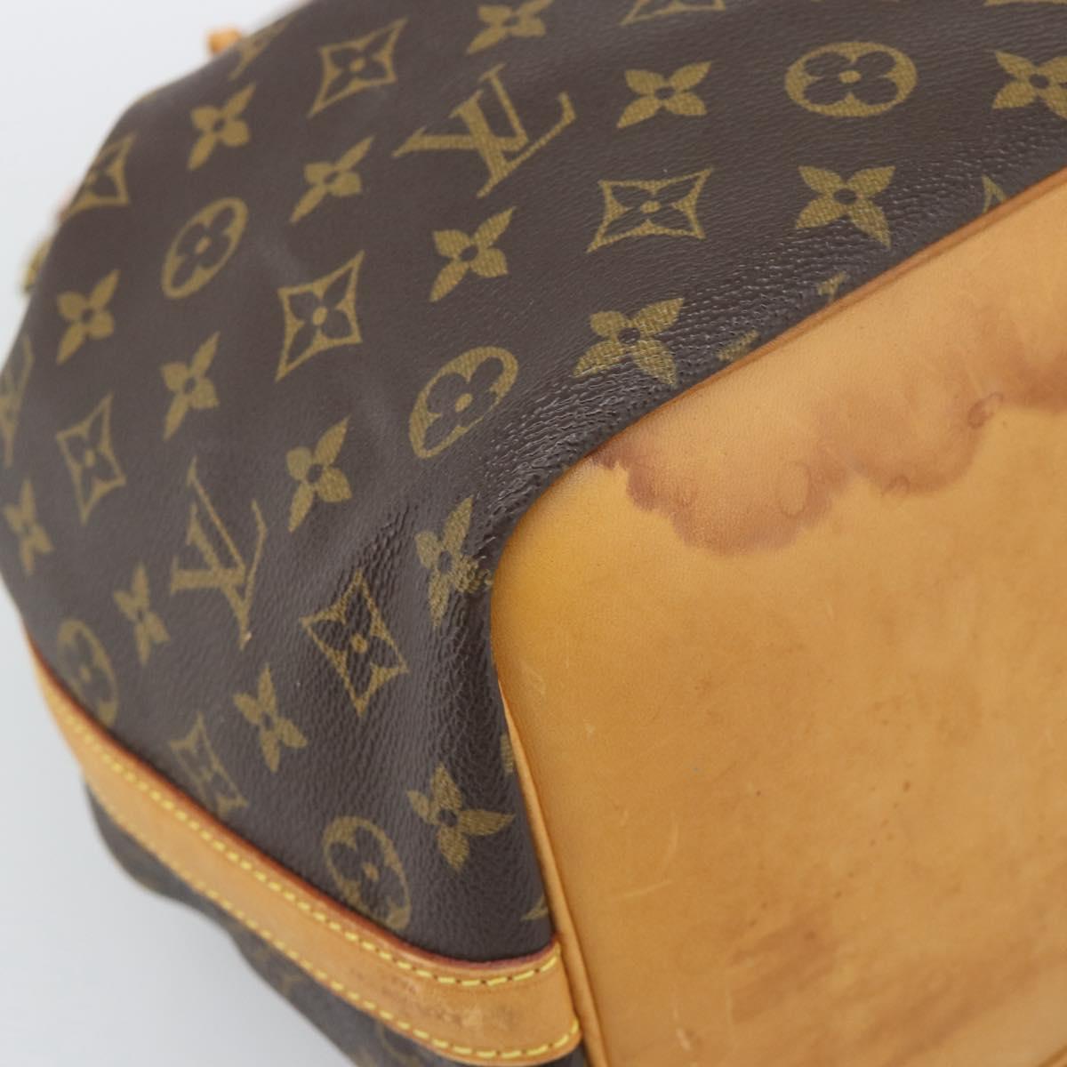 LOUIS VUITTON Monogram Petit Noe Shoulder Bag M42226 LV Auth 195084