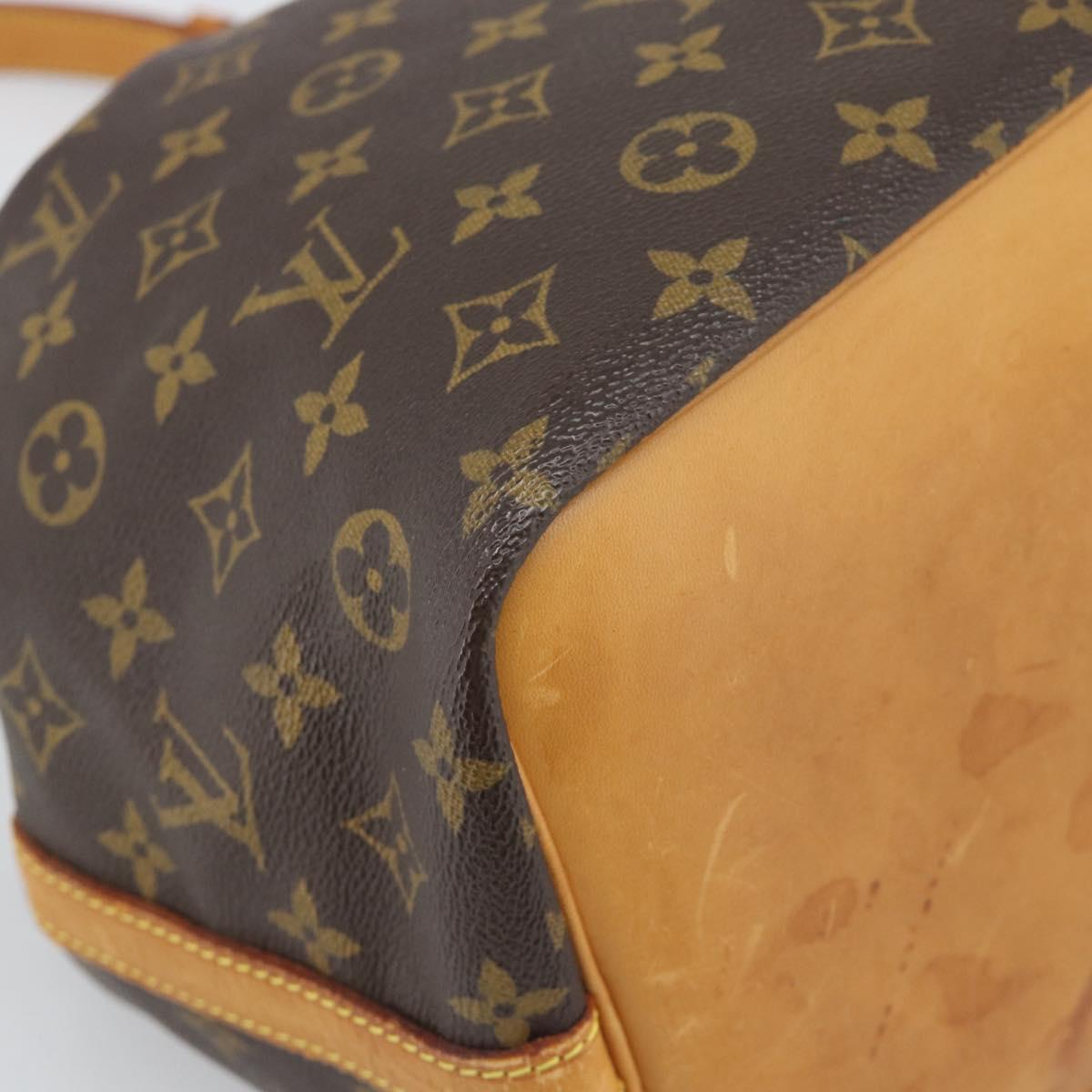 LOUIS VUITTON Monogram Petit Noe Shoulder Bag M42226 LV Auth 195084