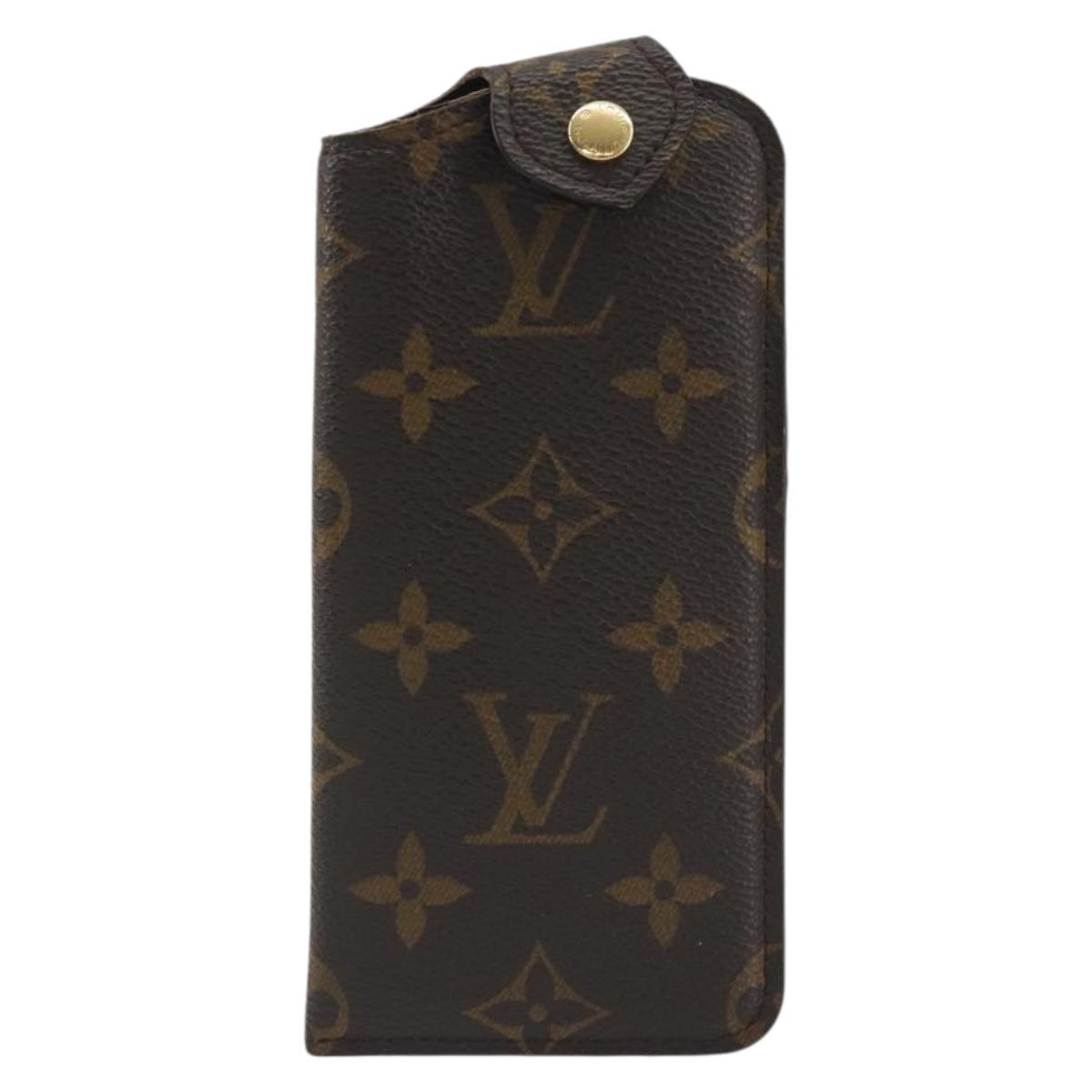 LOUIS VUITTON Monogram Etui Lunette PM Glasses Case M66545 LV Auth 195100