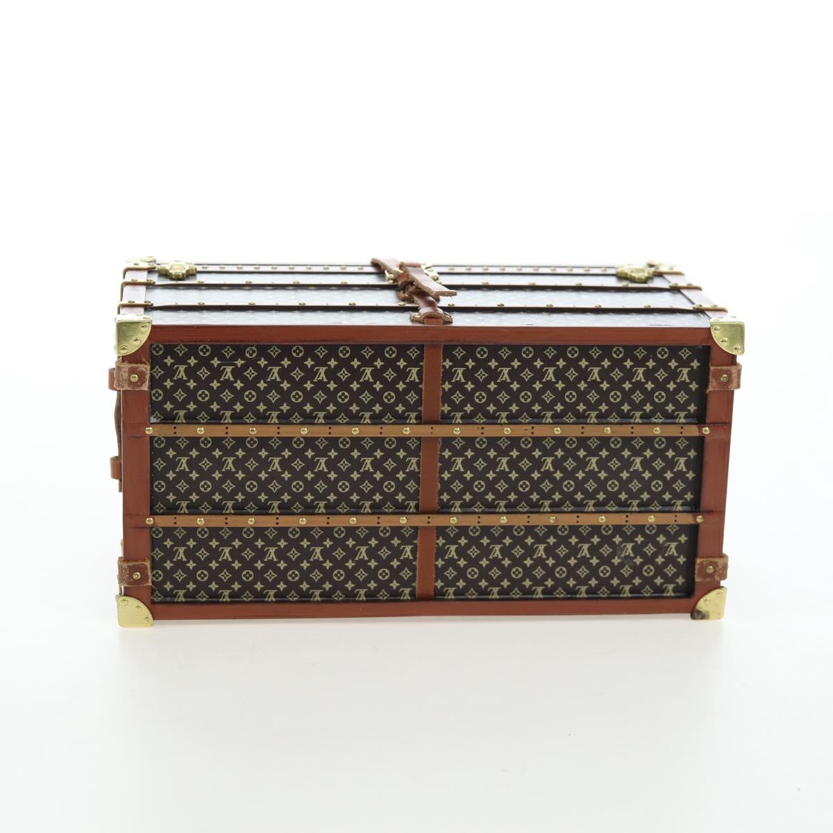 LOUIS VUITTON Miss France Paper Weight Brown M99408 LV Auth 195111V