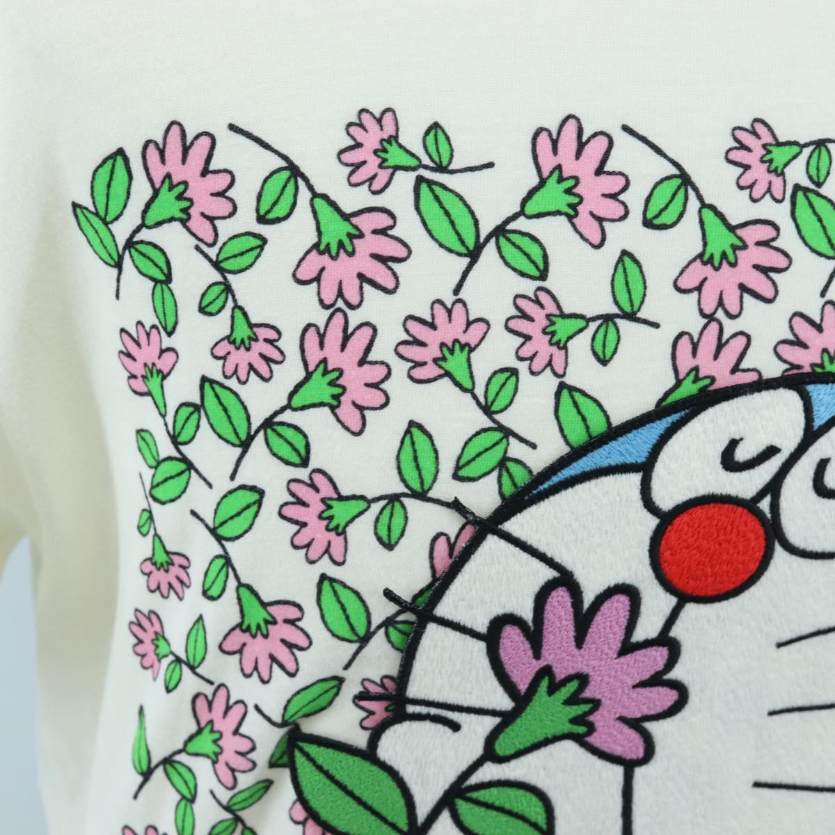 GUCCI Fujiko Pro Collaboration T Shirt Cotton XS White Auth 195116M