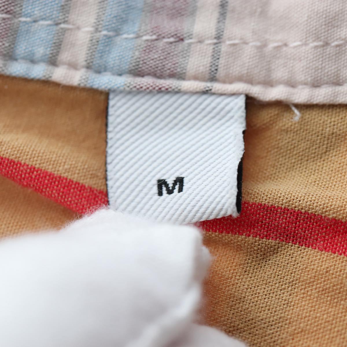 BURBERRY Nova Check Shirt cotton Beige Auth 195117M