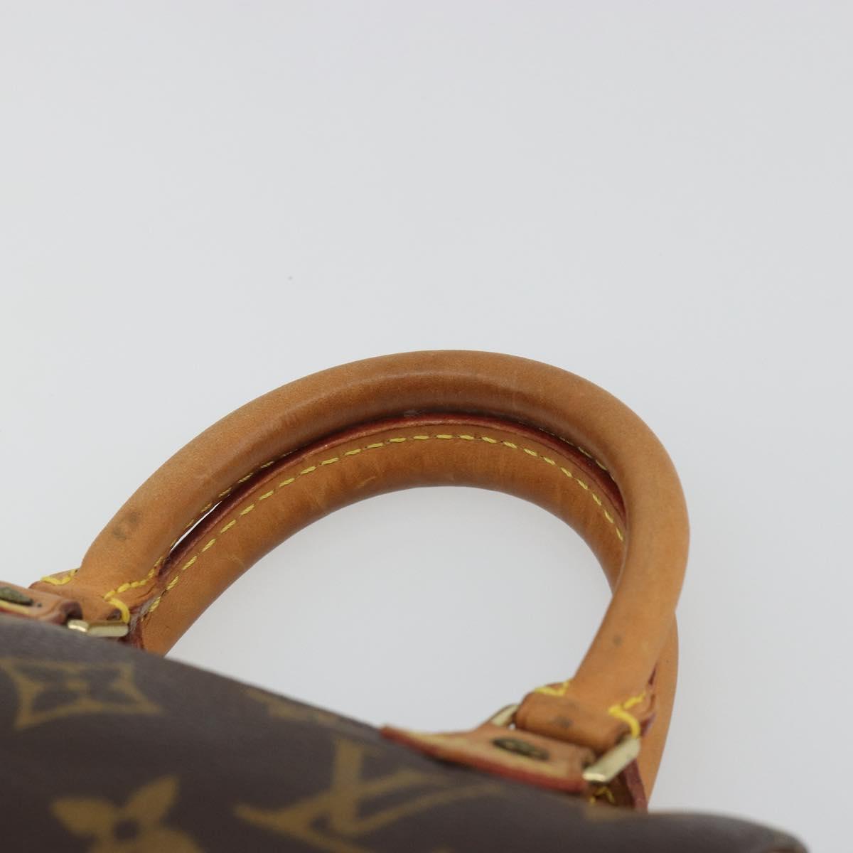 LOUIS VUITTON Monogram Mini Speedy Hand Bag M41534 LV Auth 195150A