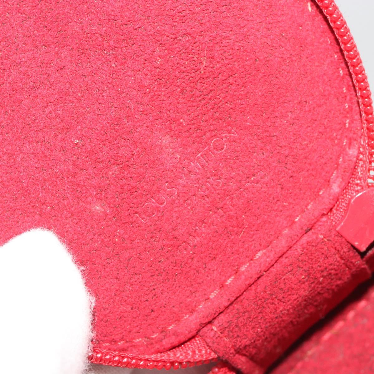 LOUIS VUITTON Epi Ecrin bijou 8 Jewelry Box Red M48227 LV Auth 195155A